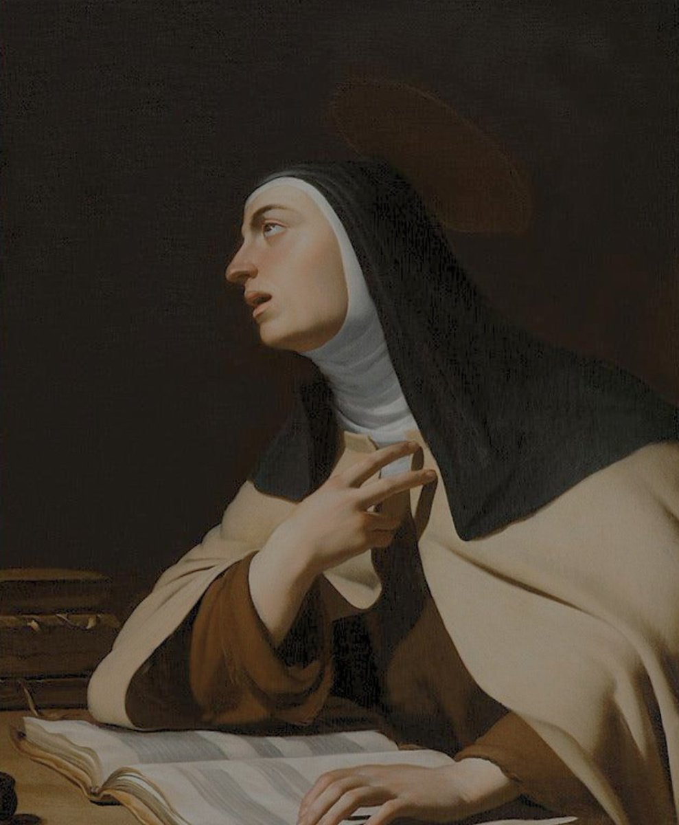 catholiccom's tweet photo. Seven pieces of spiritual wisdom from St. Teresa of Avila: 🧵

"The soul that is determined to love God will not fail to reach him." https://t.co/KP0yNzWlPj