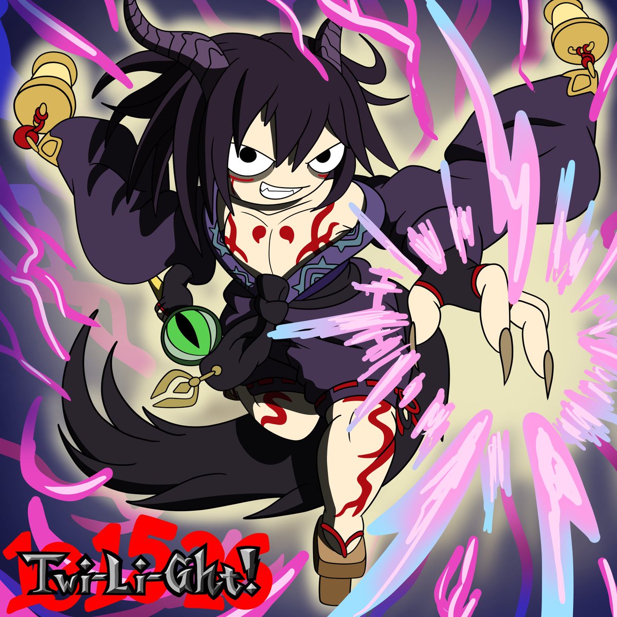 OnyxTwilight's tweet photo. If this deck makes a comeback with its new support, then what a time to make this. If it doesn't, oh well. I had fun making this!

Kijo as Unchained Sarama from the Yu-Gi-Oh! TCG https://t.co/JGU3iWY15y