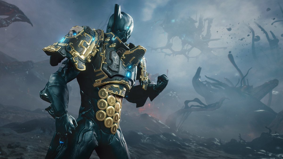 PlayWarframe's tweet photo. Prime Time is live with Epoch Operation: Taubound in support of @PMCFQuest! 

@moitoi and @TadaCharly are heading to Eris in the hopes of earning Operation Rewards like the new Contegorus Armor Set. Tune in now and you could win Citrine Prime Access: https://t.co/kHYvIHKTyG https://t.co/iuTkT0kskW