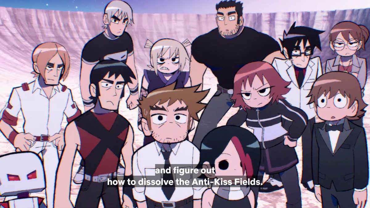 spto_frames's tweet photo. Ep. 8 "The World Vs Scott Pilgrim" - Frame 11,647 of 33,404 https://t.co/22Fv8gkZ27