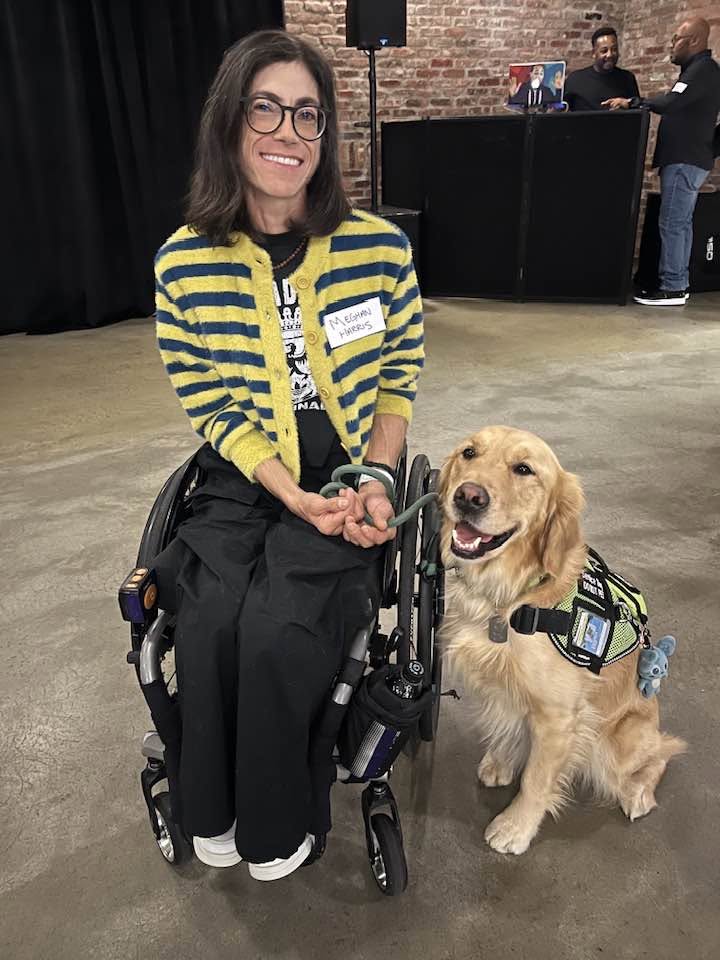 ECADServiceDogs's tweet photo. Throwback Thursday 💚🐾

ECAD Grad Meghan celebrated her 30-year high school reunion with Service Dog Gus!

“Without Gus this wouldn’t have been possible for me. It was so great to see everyone!”

#ECADGrads #ECADServiceDogs https://t.co/ki7rIkrj0E