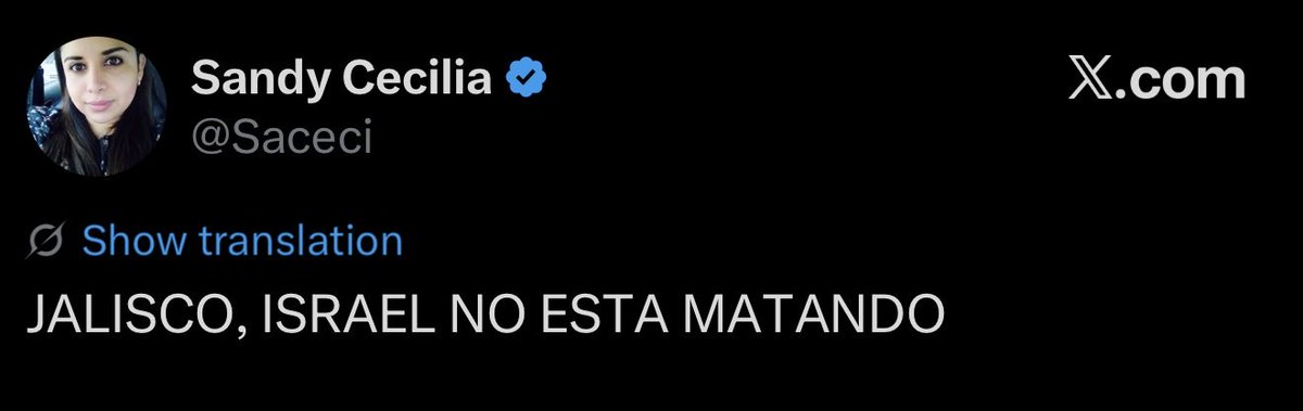 TripToTheVoid85's tweet photo. @Saceci Que chido que confirmas que Israel no mata jajajajaja eres una nazi https://t.co/FtTaqPMDHA