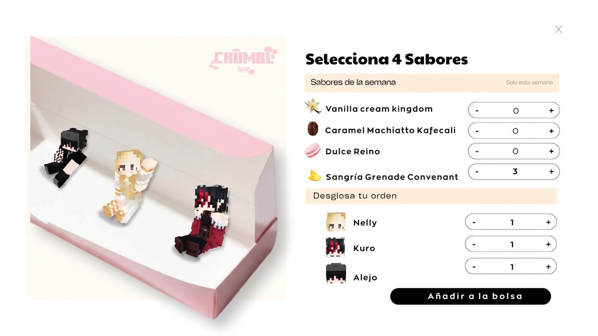 CrumblSMP's tweet photo. ¡Abran paso, que las galletas están listas! Los hornos de Sangria Grenade Convenant han terminado. Que nadie cuestione el decreto ni se atreva a despreciar semejante manjar. Hasta los soberanos saben que un buen gobierno comienza con una buena mesa.

¡Sírvete y disfruta! https://t.co/QjxUpqFaFh
