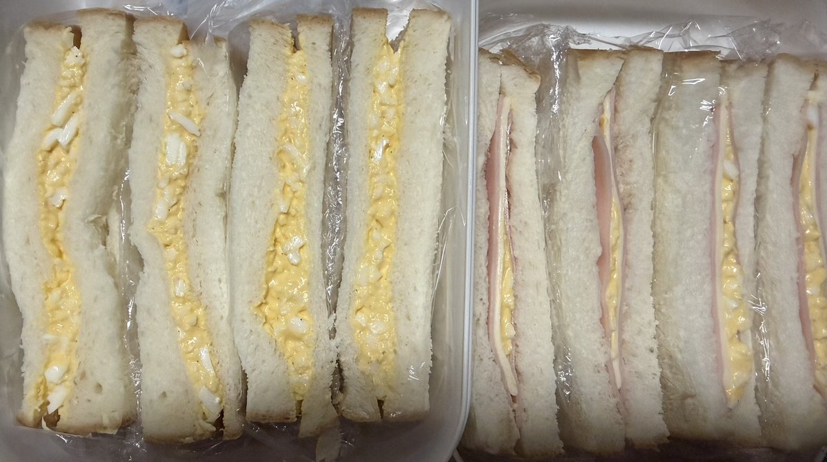 LtwWonder2's tweet photo. 今日は社会見学🚌
朝から気合い入れてサンドイッチ作ってしまった🥪
あおいとピクニック行きたい🧺

#あおきゃぷ https://t.co/qVfQbaxuwH