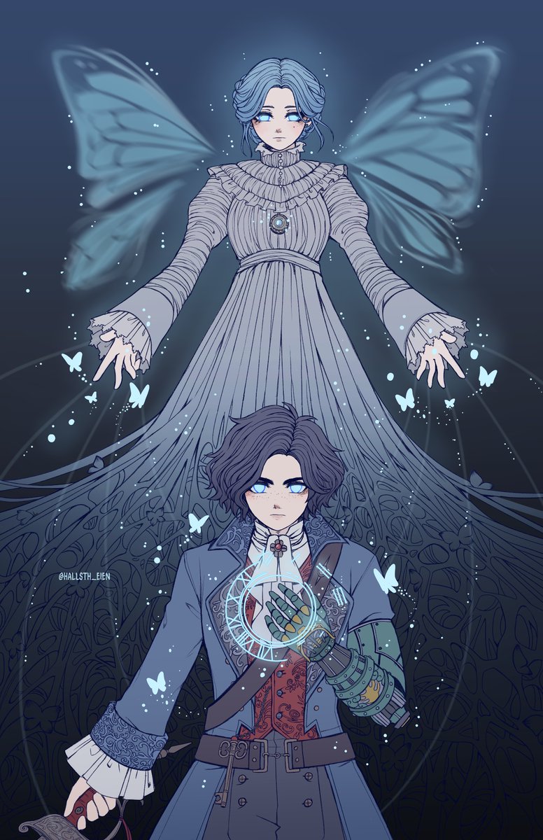 Hallsth_Eien's tweet photo. The puppet that Sophia keeps turning back time to save 🦋 #liesofp https://t.co/Fq4X0lRjHi
