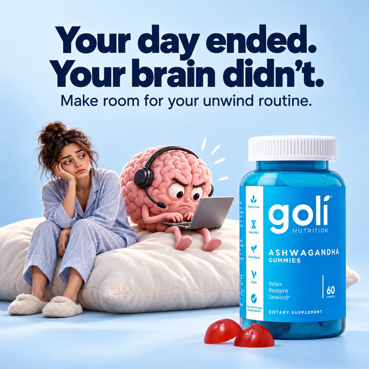 Spectre488455's tweet photo. Static ad concepts for @GoliNutrition https://t.co/PMtwzSFflQ