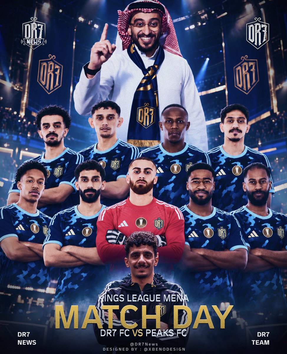 DR7News's tweet photo. 🚨🚨🚨🚨🚨🚨🚨🚨🚨🚨🚨🚨🚨🚨 

الـــديربي .. يــــوم المباراة .. ليـــلة تأكيد الوصافة 🔥 .. 

RISING PEAKS 🇸🇦 🆚 DR7 🇸🇦

| ⏰ الســـاعة 10:00 مساءً بتــوقيت السعودية 🇸🇦 
| 🏆 مـــرحلــة الــدوري - الـــجولة الثامنة 👏 
| 📺 https://t.co/etx0YhCuCw 

العــين على الفوز .. وبدعمكم سيأتي 💪🏻💙 .