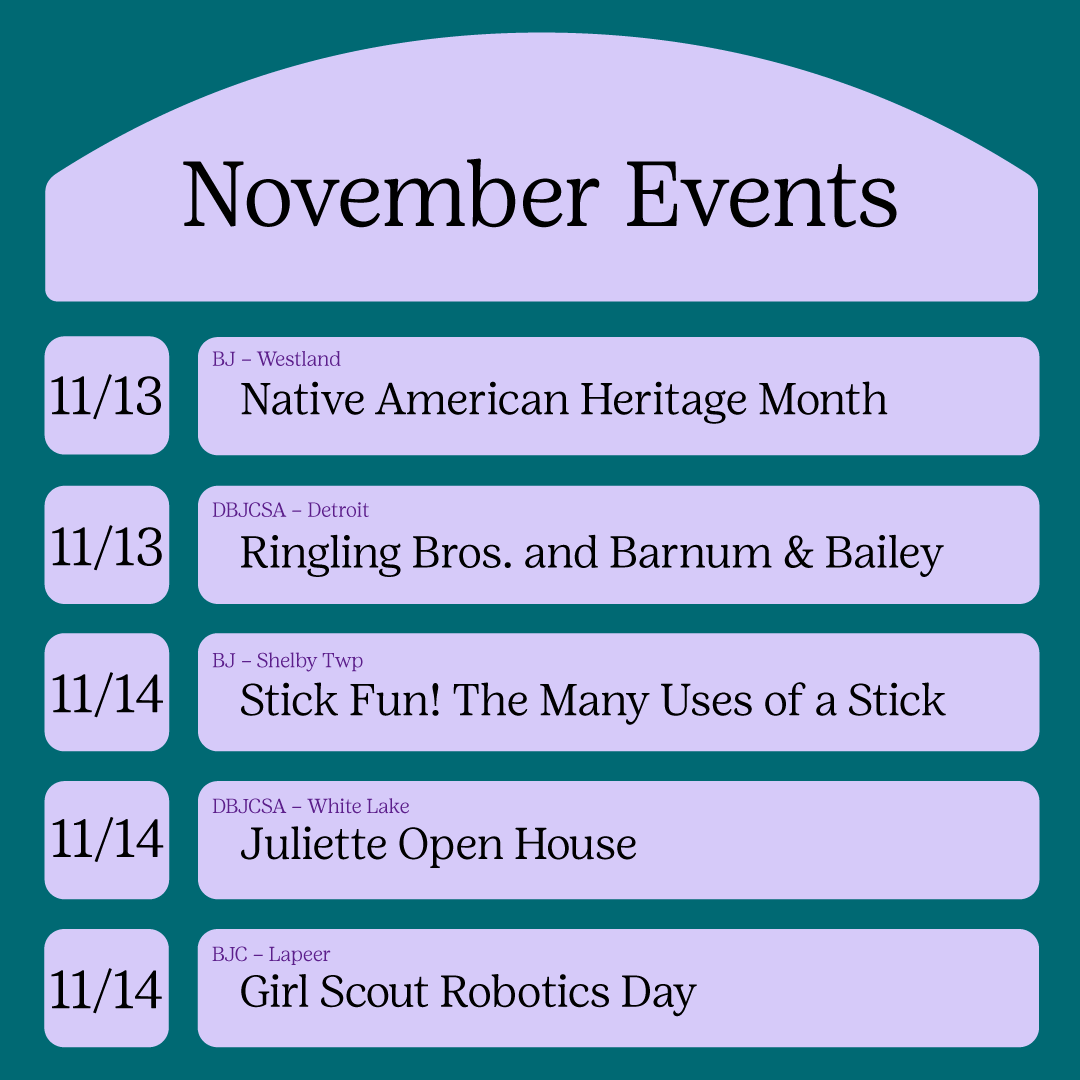 GSSEM's tweet photo. 🍂✨ November is packed with Girl Scout adventures! Whether you're looking to earn badges, learn new skills, or make memories with your troop, November is full of opportunities for fun and discovery. 🍁 Start planning your next Girl Scout adventure!
https://t.co/rB5wHghaAA https://t.co/QLOkDMkuec