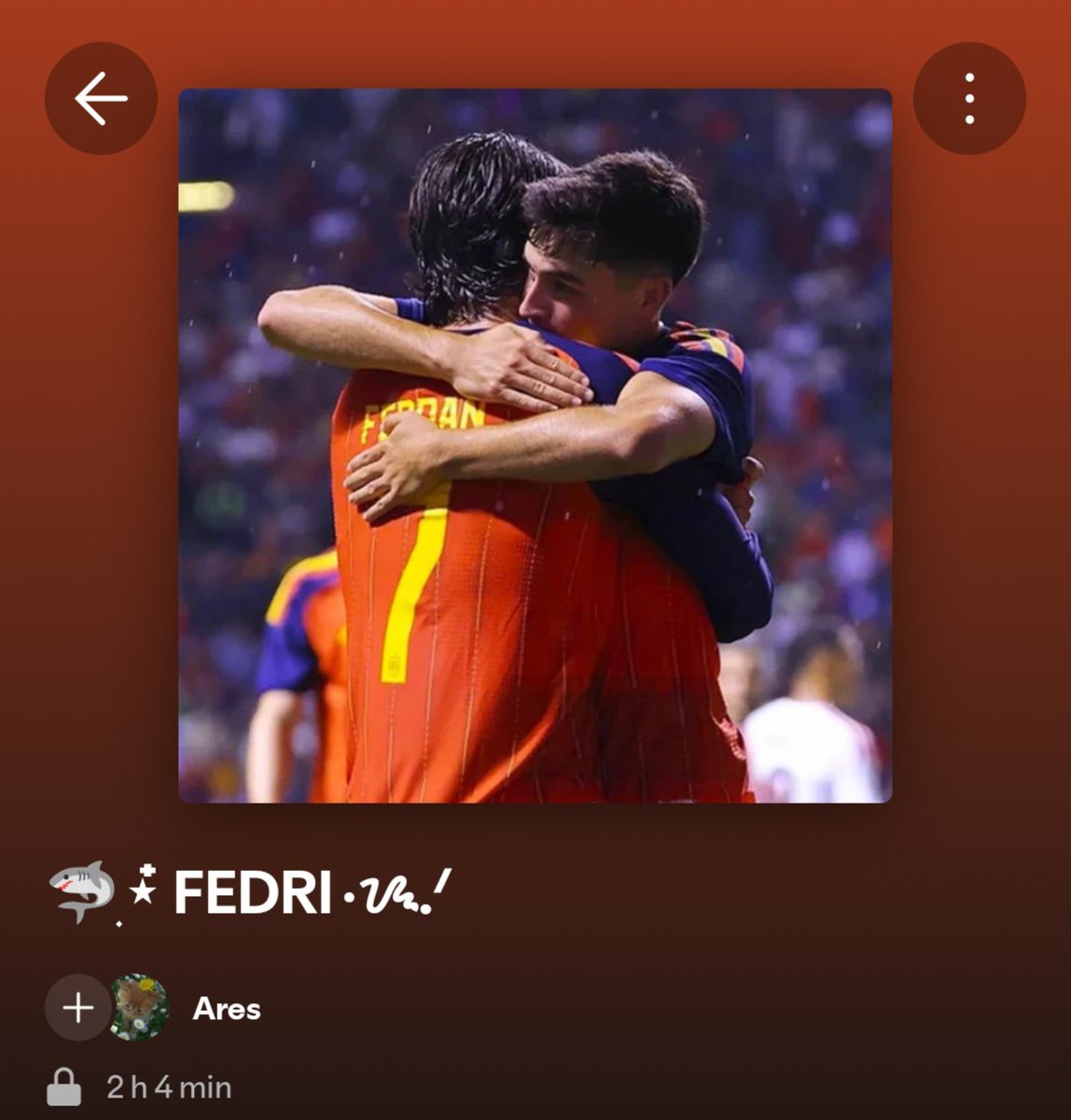mimeticmars's tweet photo. Esk lo de montarme una lista en spoti SOLO de fedri con canciones k me recuerdan a ellos y k no son d mi estilo pero k aún así escucho pk esk literal son ellos es otro tipo de vibra https://t.co/Zc5GkPysyI