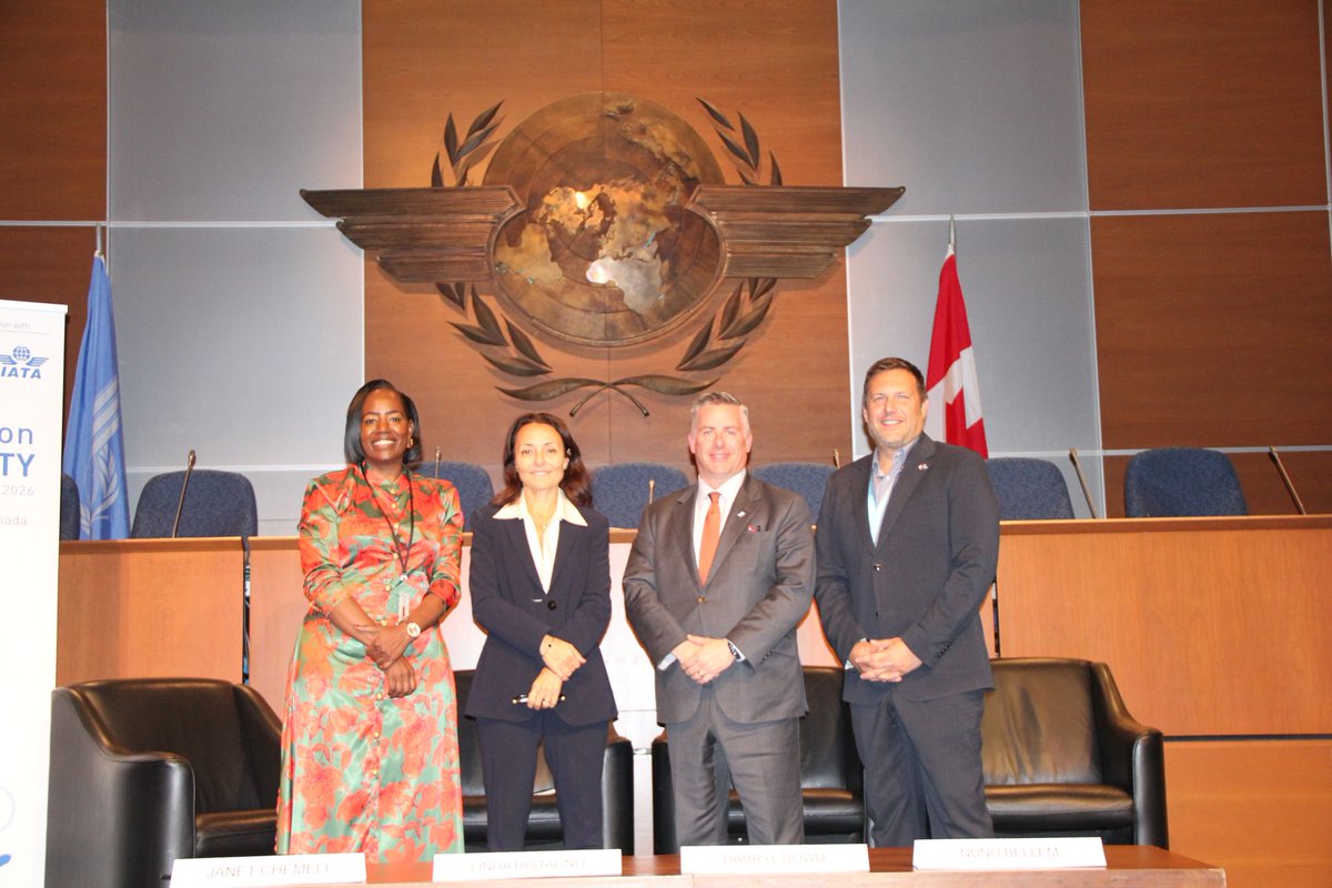 ACIWorld's tweet photo. ✈️ The ICAO/ACI/IATA Accessibility Symposium wrapped up in Montréal!

ACI World VP Darryl Dowd joined the closing session on implementation and next steps.

The focus: practical action, monitoring progress, and continued collaboration to make air travel more accessible for all.

#ACIWorld

@icao @IATA