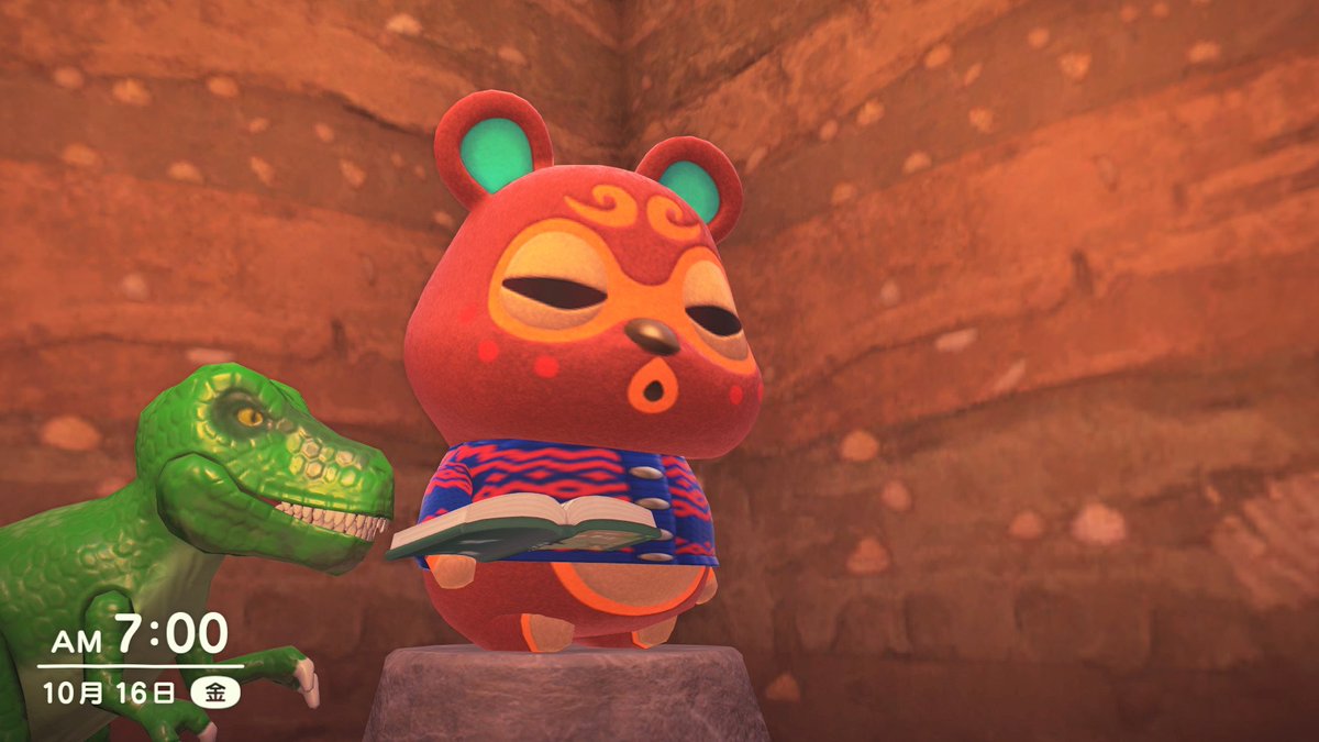 yudeegg_katame's tweet photo. おはようのどぐろうちゃん
#どぐろう #Clay #Boliche #NintendoSwith2 #どうぶつの森 #AnimalCrossing #ACNH https://t.co/fD7APMKNaX