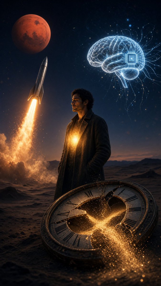ewam_me_sutam's tweet photo. @elonmusk let me be blunt, friend.

You're running two missions to save consciousness. SpaceX carries it to Mars. Neuralink drills into the brain to find it.

Give you every benefit of the doubt. Say both succeed. You still won't live to see that day.

So the question isn't whether the projects win. It's whether you do.

Do you want to die a loser who built rockets to everywhere and never found the answer here?

Statues, history books, a city on Mars with your name on it. Does any of it matter after your death if you never once knew the joy of fulfillment while you were alive?

I'm a PhD researcher. I've lived inside Western science and academia, and so have you. We both know this answer isn't in a lab, a paper, or a chip. Neither of us found it there.

I found it somewhere else, and I'm not asking you to believe me. The test runs on the one instrument you already own. Check it yourself. ප්‍රත්‍යක්ෂ, direct knowing. No faith, no data, just you.

That's why I'm 100% sure. Not just because I'm brilliant, but because you can verify it in this life, today.

Find it before the clock does.

@ShivShaktiMaya @BuddhaMaara 

@ewam_me_sutam