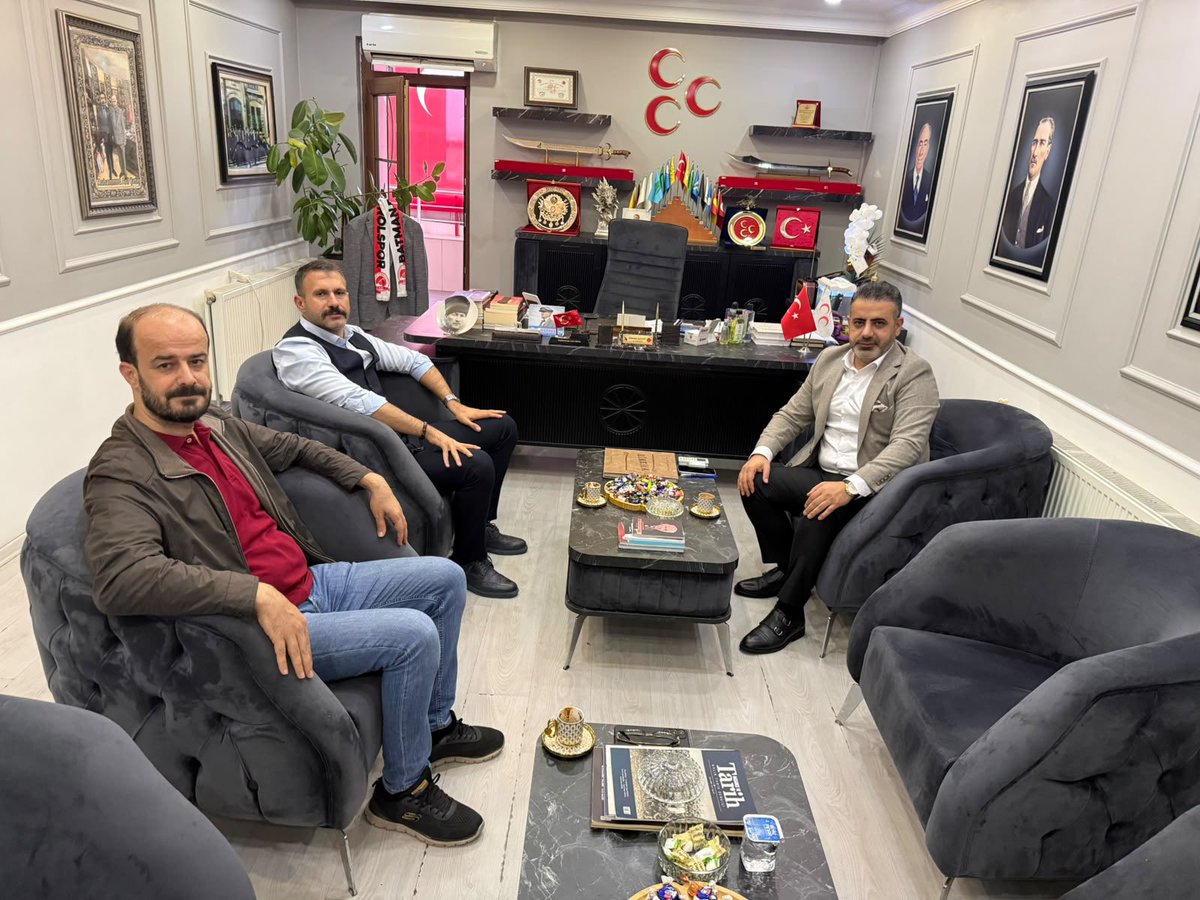 marifcetintr's tweet photo. Milliyetçi Hareket Partisi Batman İl Başkanlığı 📍 

Türkiye Elektrik İletim AŞ (TEİAŞ) Batman Bölge Müdürü ve Sn Faik Nadir Ayaz ve Bölge Müdür Yardımcısı Sn Burhan Ayan Bey’in hayırlı olsun ziyaretleri için teşekkür ederim. #mhp https://t.co/cFPx5jQmVZ