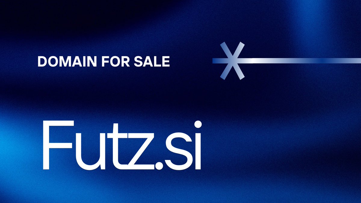 DomainStrategic's tweet photo. https://t.co/ZsjhhZQ3Z9

#Futz #sidomains #DomainNames #Superintelligence #Domainforsale https://t.co/AdU2iVLCIw