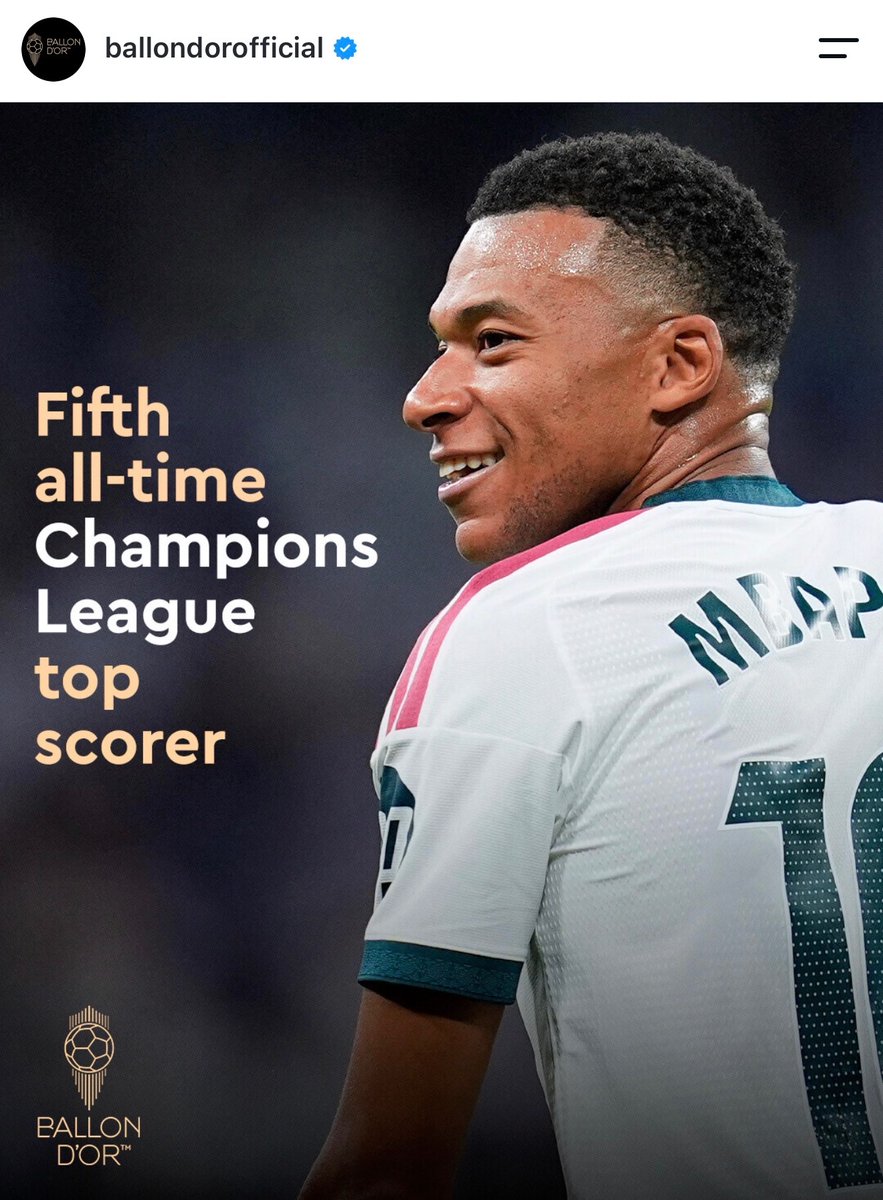 MadridXtra's tweet photo. 🚨 Ballon d’Or page on IG. https://t.co/aag196aXmk