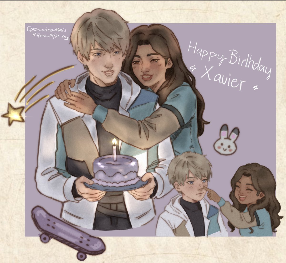 Drawing_elvniv's tweet photo. Happy birthday, Xavier 🌟

#XavierLingeringLight #loveanddeepspace #loveanddeepspacexavier #loveanddeepspaceart #fanart #myart https://t.co/gkVAS7PAt4