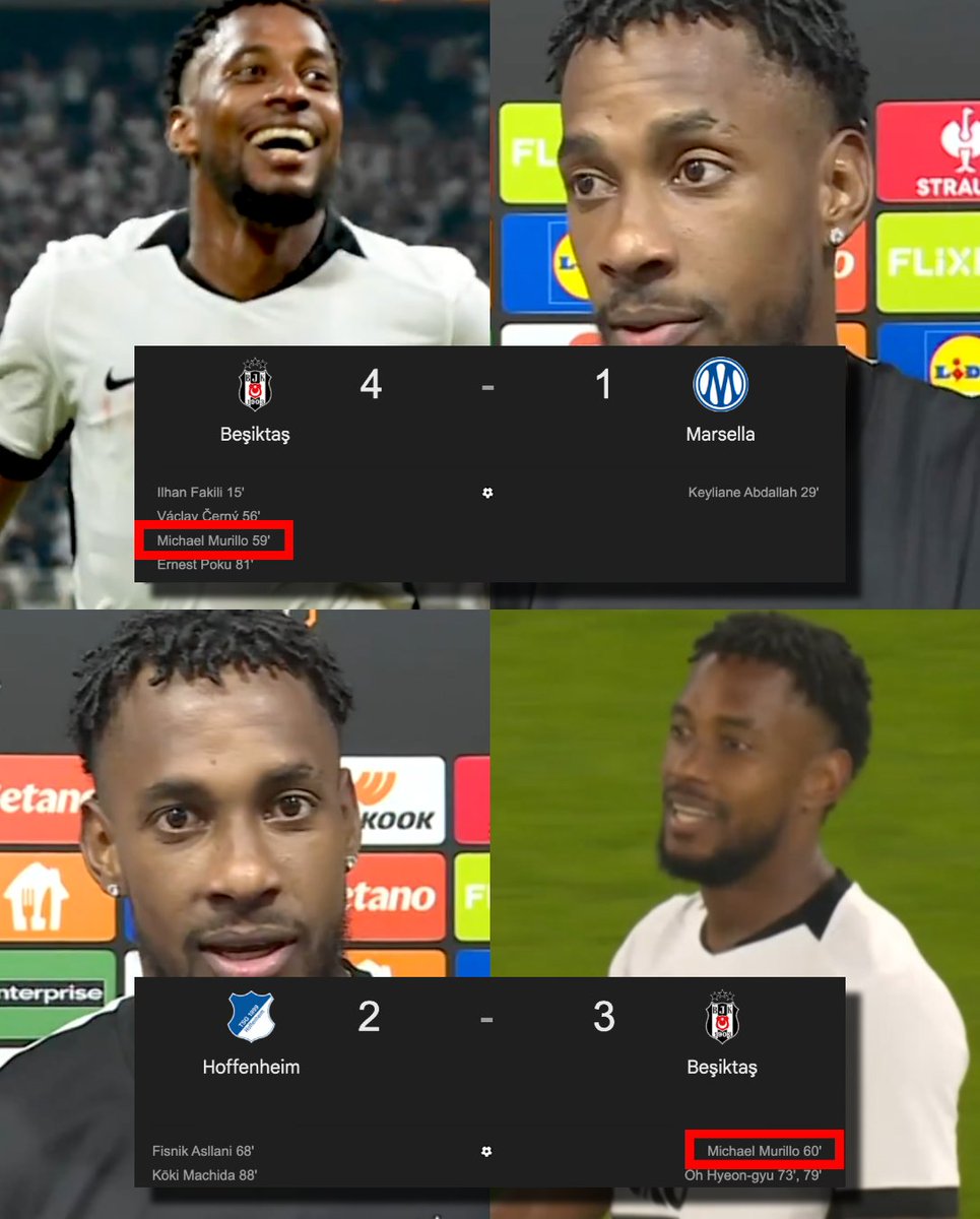 InvictosSomos's tweet photo. Lo de Amir Murillo con el Besiktas está siendo TREMENDO. En la primera jornada de la Europa League, marcó en la goleada ante el Marsella. Y hoy, en la segunda jornada de la Europa League, convirtió en el triunfo ante el Hoffenheim. Es lateral, pero tiene alma de delantero. Y está siendo figura total en el INICIO PERFECTO del club turco a nivel europeo. ORGULLO PANAMEÑO.