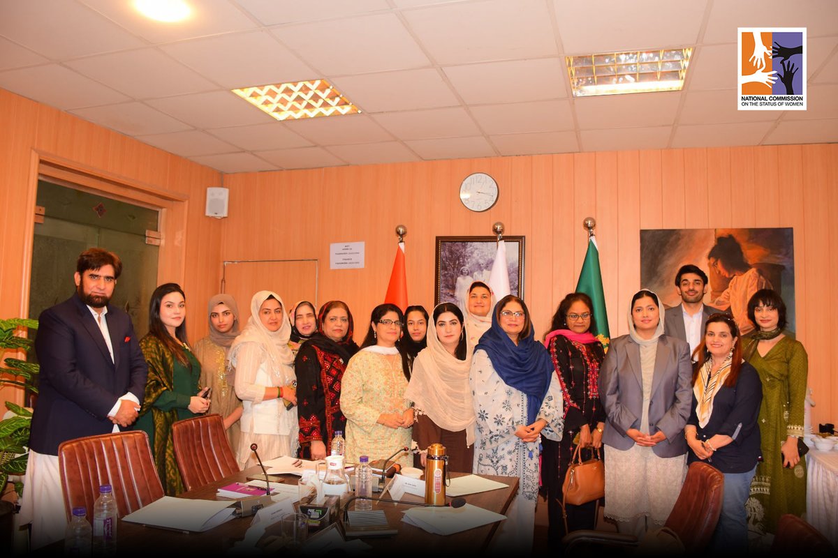 ncswpk's tweet photo. NCSW held its 80th Board Meeting in Islamabad, led by Chairperson Ms. Noureen Bano Lehri with provincial leaders. Day 1 focused on progress reviews, BPS-17 posts, medical assistance, &amp; NCSW Act amendments.

#NCSW #SCSW #BCSW #KPCSW #80thBoardMeeting https://t.co/Nh22CXcooy