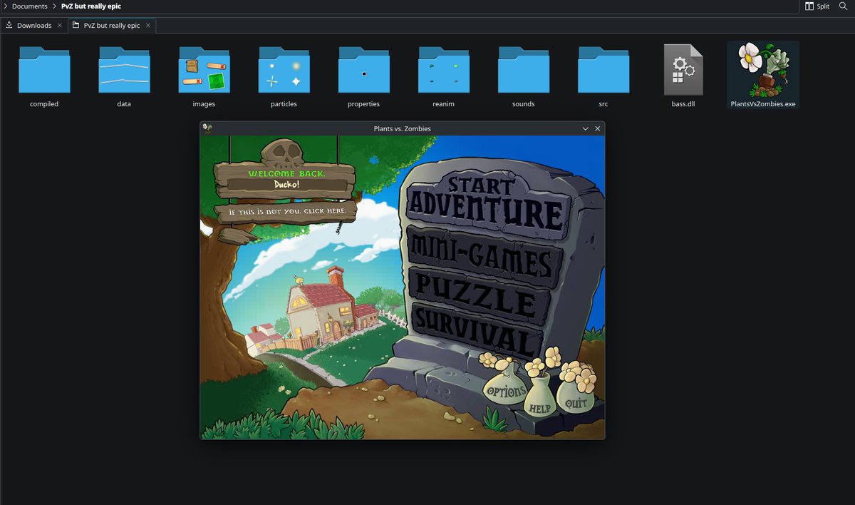 doctor_ducko's tweet photo. we are so back #ilovepvz #imdogshitatmoddinggames

fun fact about me this game is only a week older than me. exactly. may 5th pvz was born and then may 12th i was born https://t.co/9gNFtcM9p3
