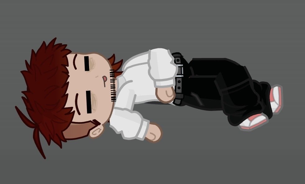 Infernohw's tweet photo. Alright this is inferno except he is super chill

The third pic is what inferno loves hearing his songs

Last pic, hes just tired of everything in life and needed someone (idfk but ok) https://t.co/wc9Rslx89E