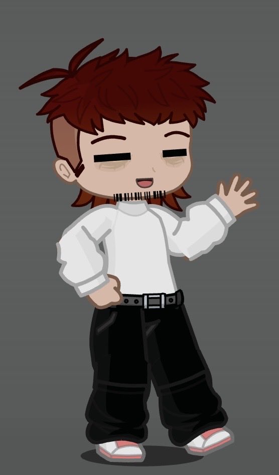 Infernohw's tweet photo. Alright this is inferno except he is super chill

The third pic is what inferno loves hearing his songs

Last pic, hes just tired of everything in life and needed someone (idfk but ok) https://t.co/wc9Rslx89E