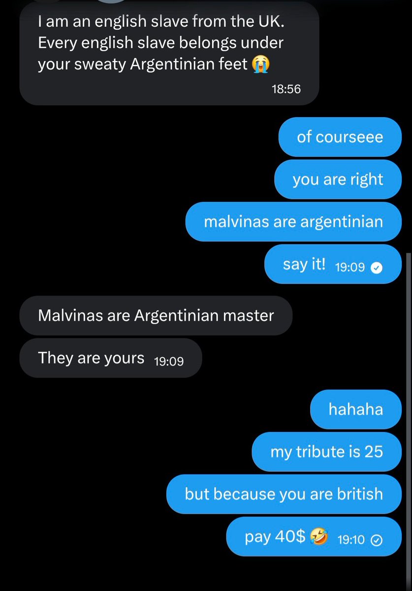 alphaargg's tweet photo. Los esclavos ingleses son los mas pateticos 🇦🇷  🖕🏴󠁧󠁢󠁥󠁮󠁧󠁿 https://t.co/HnbTiQuCn1