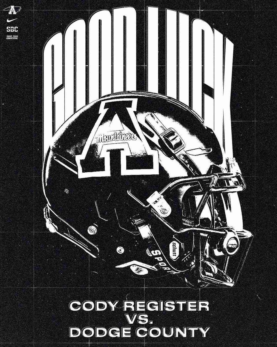 CRegister_2028's tweet photo. Big thanks to @AppState_FB for the support and the Game Week graphic!

Really appreciate you guys keeping up with me! Got a Big Rivalry Game against Dodge County tomorrow night! Time to get after it!

2028 DL  6'3.5  275lbs | Bleckley County | #55 
https://t.co/TGSkdfnsc1

@2_adjames @CamdenDietz @CoachRyanPugh @von_lassiter @CoachManning_54 @T_Kinsler384  @CoachNDavis1 @RoyalsFootball1 @Velocity_XP @Ga_Gridiron @AGEDITS32 @RecruitGeorgia  @sixstarfootball @PrepRedzoneGA @PlayBookAthlete @Wade_Register
