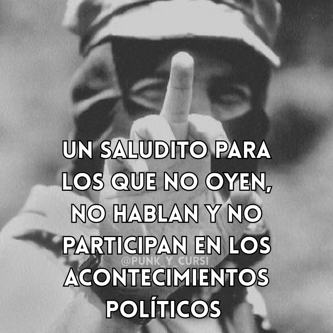 punk_y_cursi's tweet photo. 🖕🏼🖕🏼🖕🏼🖕🏼 https://t.co/t0hXi3psdx