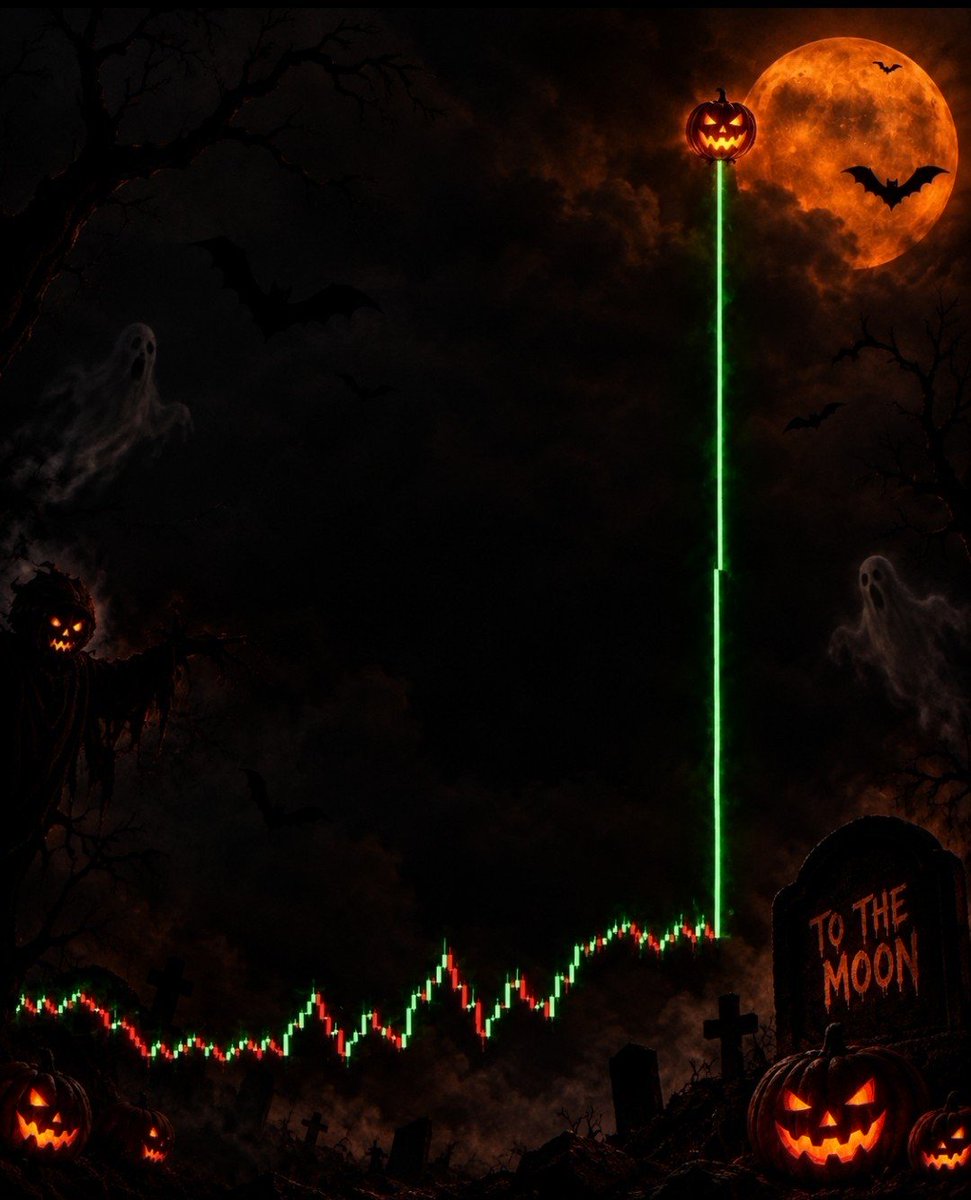 spookedghosts's tweet photo. Which memecoin will do this in October? https://t.co/o8TqATIqtw