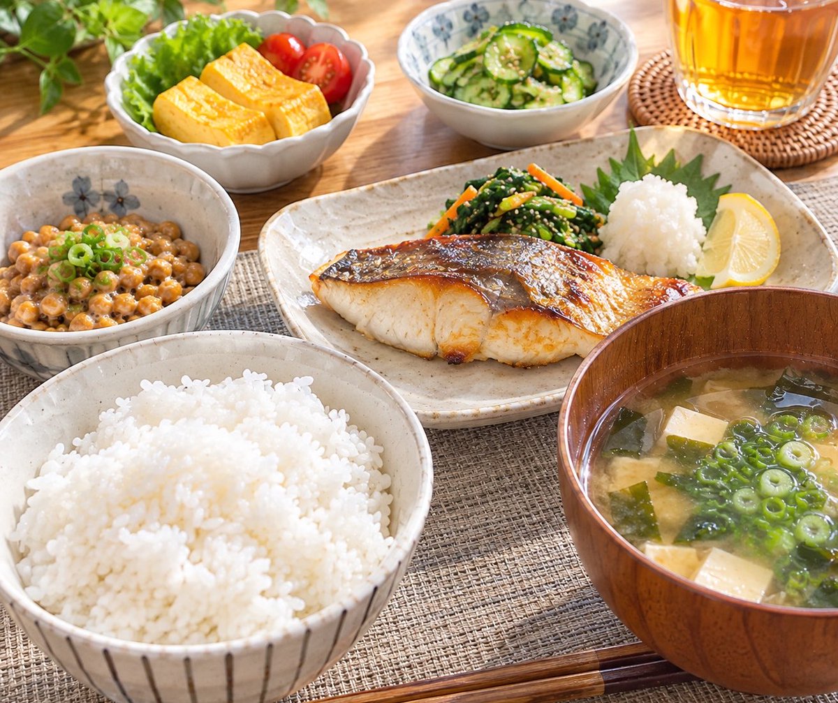 chan2211aya's tweet photo. おはようございます☀️🍚🌿

朝ご飯をしっかり食べて今日も1日スタート✨
温かいご飯を食べられることに感謝しながら
無理せず自分のペースで頑張ろう☺️💕

毎日いろんなことがあるけれど
小さな幸せを大切にしていきたいな～🍀

今日も笑顔を忘れずに♡
皆さんにとって素敵な1日になりますように🌈 https://t.co/cJKpvzMeG3