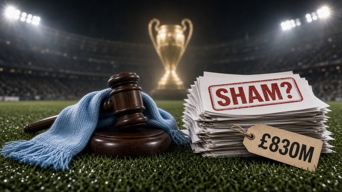 HM_Tecno's tweet photo. Manchester City have been found guilty on 114 of 115 Premier League financial charges.

An independent commission found City used "sham contracts" to disguise more than £830M in secret funding, and "made concerted efforts to stop and frustrate" the investigation.

City are appealing, citing "clear material errors." Possible sanctions range from points deductions and fines to, in extreme cases, expulsion.

What's the right punishment: points deduction, transfer ban, or expulsion from the Premier League? Reply below 👇 and follow for more.