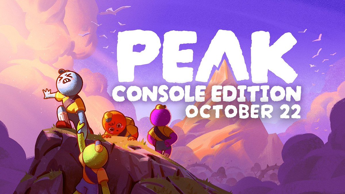 denfaminicogame's tweet photo. 「最大4人」の協力登山ゲーム『PEAK』PS5、Xbox Series X|S、Nintendo Switch 2版が10月22日にリリース決定
https://t.co/T1vyP4UPm9

クロスプレイにも対応し、これまでPC（Steam）版で配信された全アップデート内容を収録。PS5向けにパッケージ版も展開 https://t.co/1Cah7NjXf0