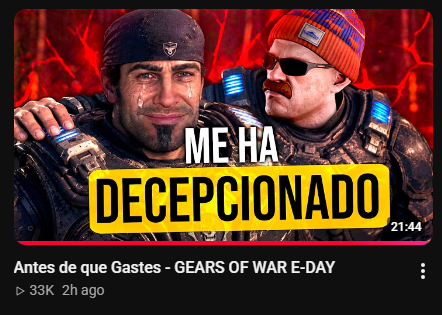 FLooPZ6's tweet photo. Una vez más, un video que puedes desmontar en mil pedazos y darte cuenta de que NO experimentó con las mecánicas del juego a fondo, NO sabe de qué está hablando, y si tú sí jugaste el juego, puedes refutar un 80% de sus puntos o más. Pero tranquilos, vio todo Gears en YouTube. https://t.co/cCpLB3fsYV
