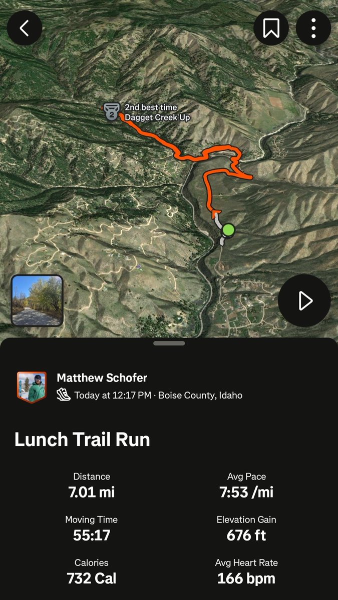 MKhaoS86's tweet photo. Great midday run along some buttery dirt road with Autumn colors
Realized my issue at the end of my mountain Summer was just the fatigue on quads from all of the technical descending, and at a certain point recovery just wasn't catching up. Back to it now
#running #trailrunning https://t.co/k1Dh0QaIaU
