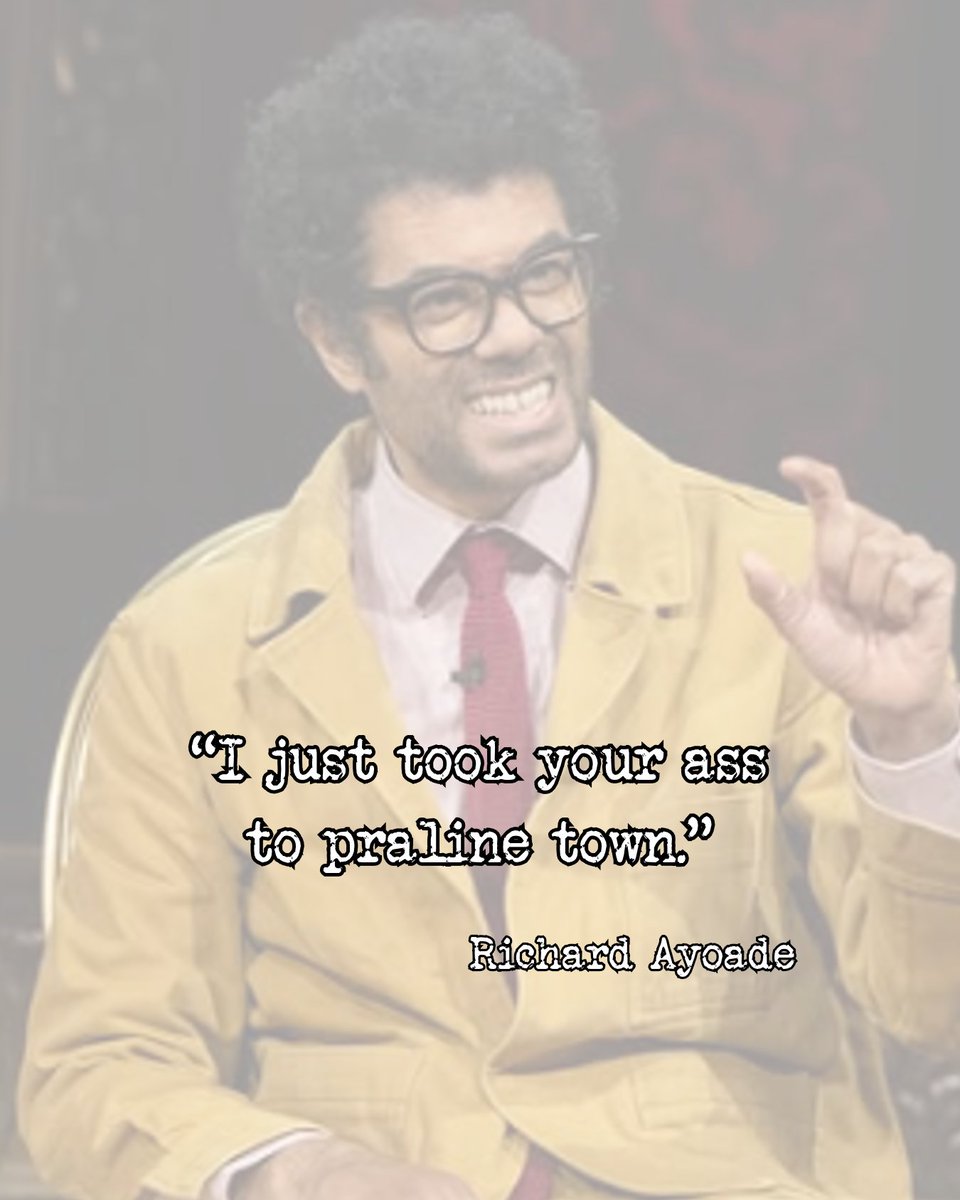 TaskmasterEdu's tweet photo. Richard Ayoade, the gangsta wrapper, takes it to the Taskmaster.

#Taskmaster #TaskmasterQuotes https://t.co/jHDc5cyk1D