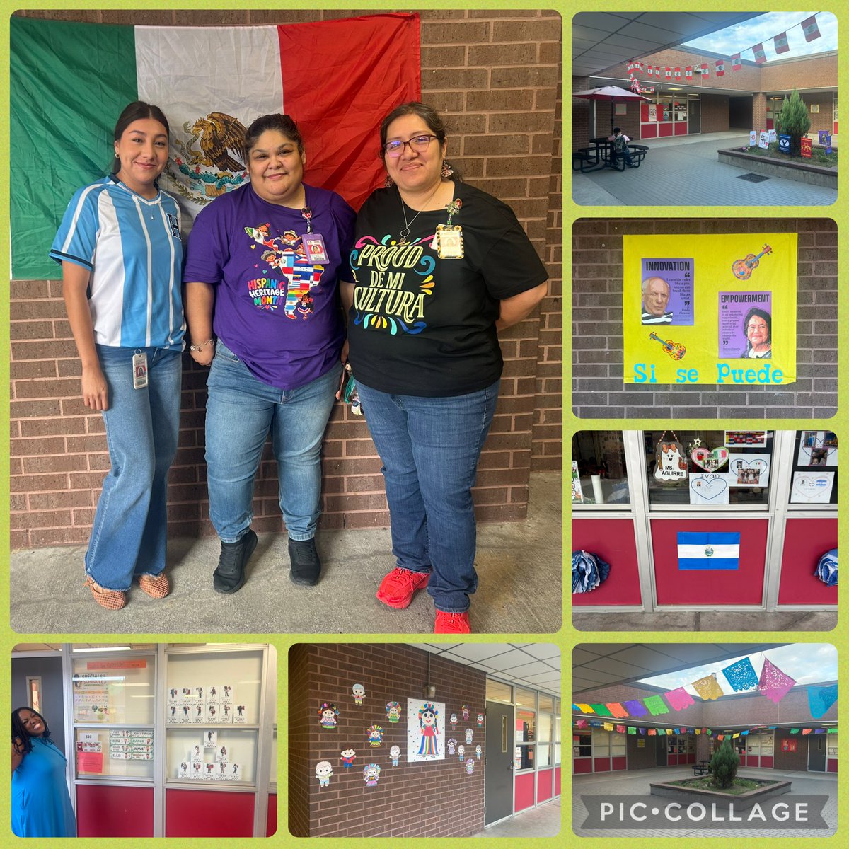 ReedAcad_AISD's tweet photo. Students and staff celebrated Hispanic Heritage Month by learning about influential historical figures and honoring the rich, vibrant, and beautiful Hispanic culture.@PrinciPalRNW08 @Heatherwjjones @maty_orozco @mdsandersAISD @Ms_ARMack @MsMosqueda1 @mspalacios_ @JaqueRQ1 https://t.co/w5URD8Xvra