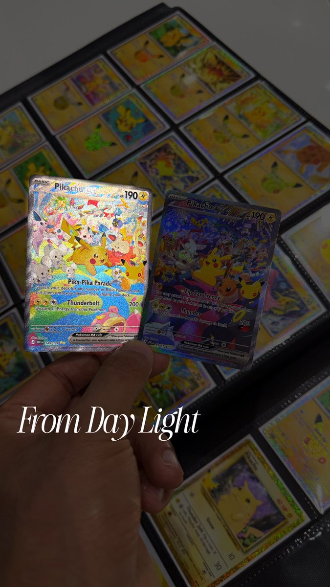 st0rm___breaker's tweet photo. From daylight to night lights, the spark never fades. ⚡️ 

Celebrating 30 years of Pokémon with the brightest of them all.

#pokémon #pikachu #30thbirthday https://t.co/UWqN9ZO3Q9