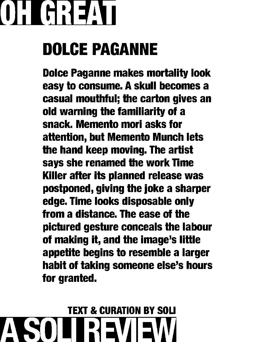solisolsoli's tweet photo. Memento Munch · Dolce Paganne https://t.co/AGliUwQoZq
