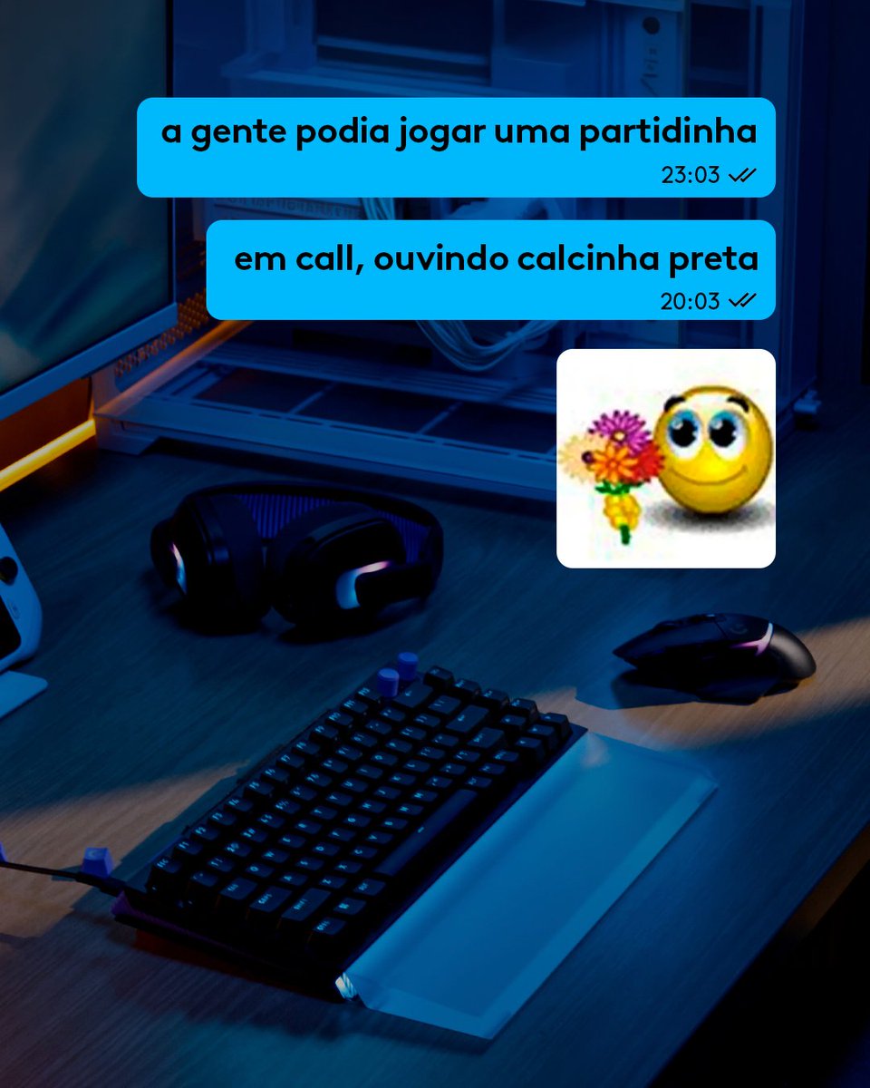 LogitechGBrasil's tweet photo. As vezes é só disso que a gente precisa, não é mesmo? #QuemJogaSabe https://t.co/OIsCpPxghr
