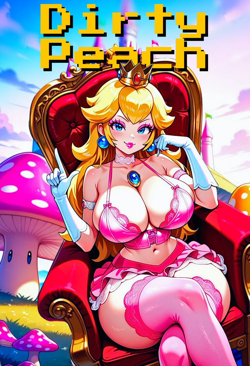 DREAMROT_MS's tweet photo. #Waifus: #PrincessPeach A high-class whore. 👑Commission from a follower. https://t.co/fDlr9yqf1N