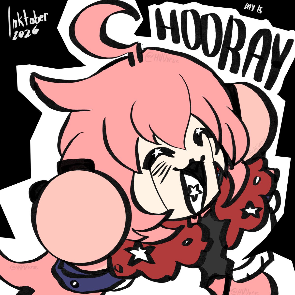 HVUvrse's tweet photo. HOORAY
#Inktober #inktober2026 #flavorfoley_fa #sfa2miki https://t.co/Z5ErdWU4m3