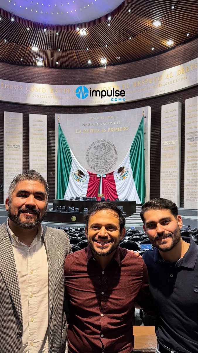 ImpulseCDMX's tweet photo. #ImpulseCDMX en la Cámara de Diputados @Mem0Tech @kras_Alc0rta @AdrianRodMX #SomosImpulse https://t.co/iYxIKnoS8q