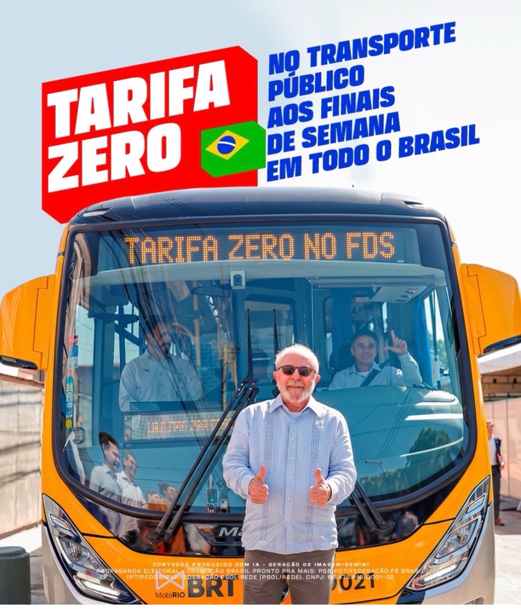 PedroRonchi2's tweet photo. Os usuários de transporte público estão sabendo que o Lula vai propor tarifa zero nos finais de semana? https://t.co/AtC6EClrU5