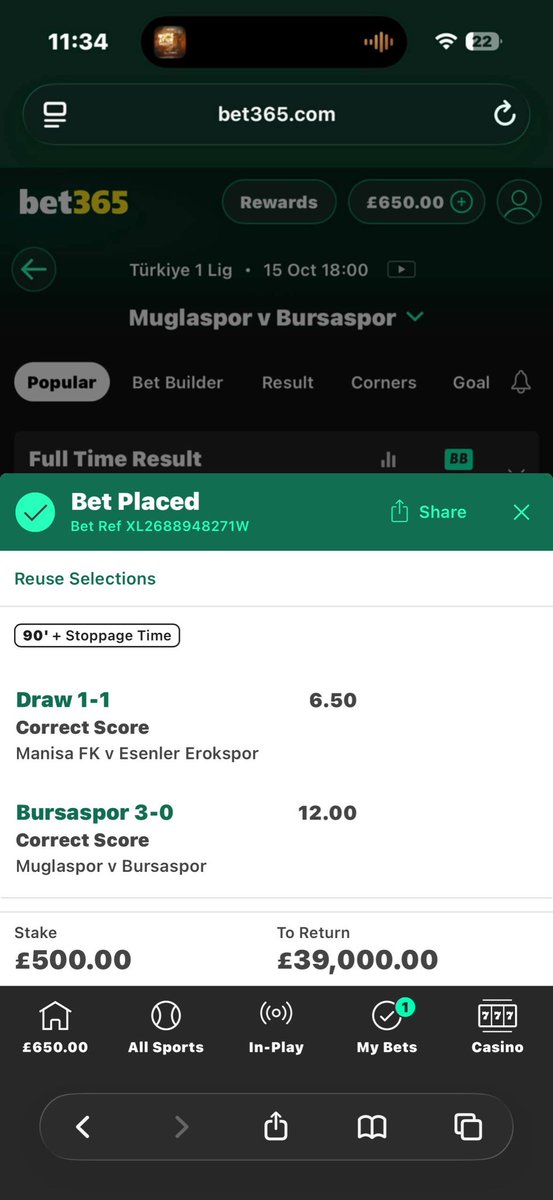 Mrwilson_bet365's tweet photo. 👀®️ U N C O V E R E D ®️👀

🍀ORIGINAL TICKET OPENED🍀

       🍾 £500.00// £39,000.00🍾

   💸🏅 Congratulations To All Our winners and thanks for the trust all, play with the best 🤝💥

♻️Next 100% Fixed matches confirmed Message me now 

 Admin 👉  https://t.co/qRi1dboKRL https://t.co/bKVBHjPKfv