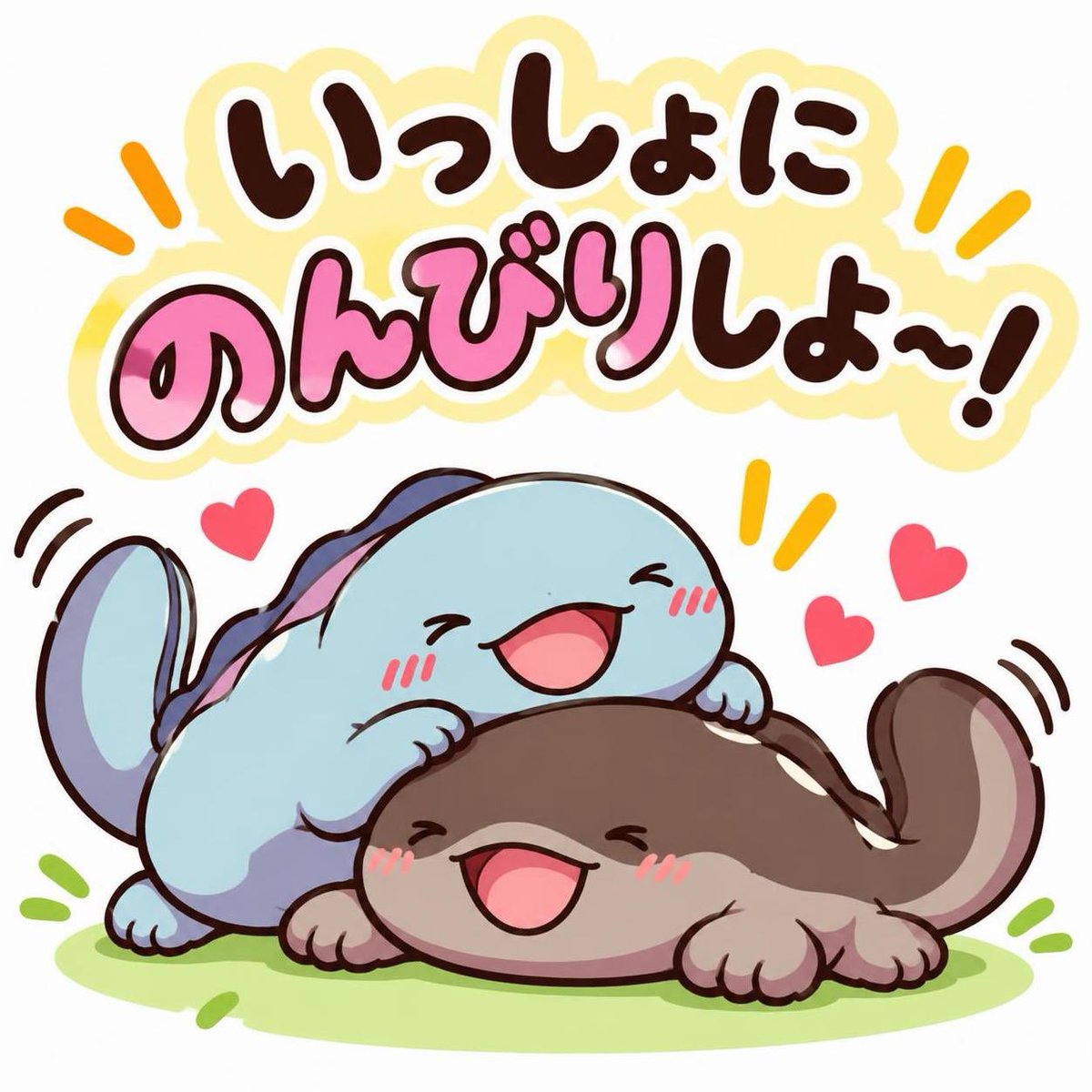 camomiller9's tweet photo. おはようヌオ&amp;ドオ https://t.co/4vSmbwlvfc
