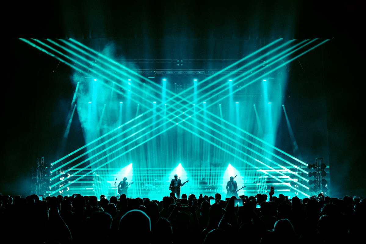 Interpol's tweet photo. St. Louis, you charmed us.
📷: @poonehghana https://t.co/9fUGzo0zhJ