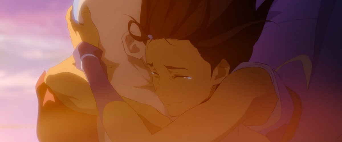 SeanGBazooka's tweet photo. Just reading some the spoilers for the Aang novel. It makes this scene hit even harder #kataang https://t.co/QvV2fdP1CG