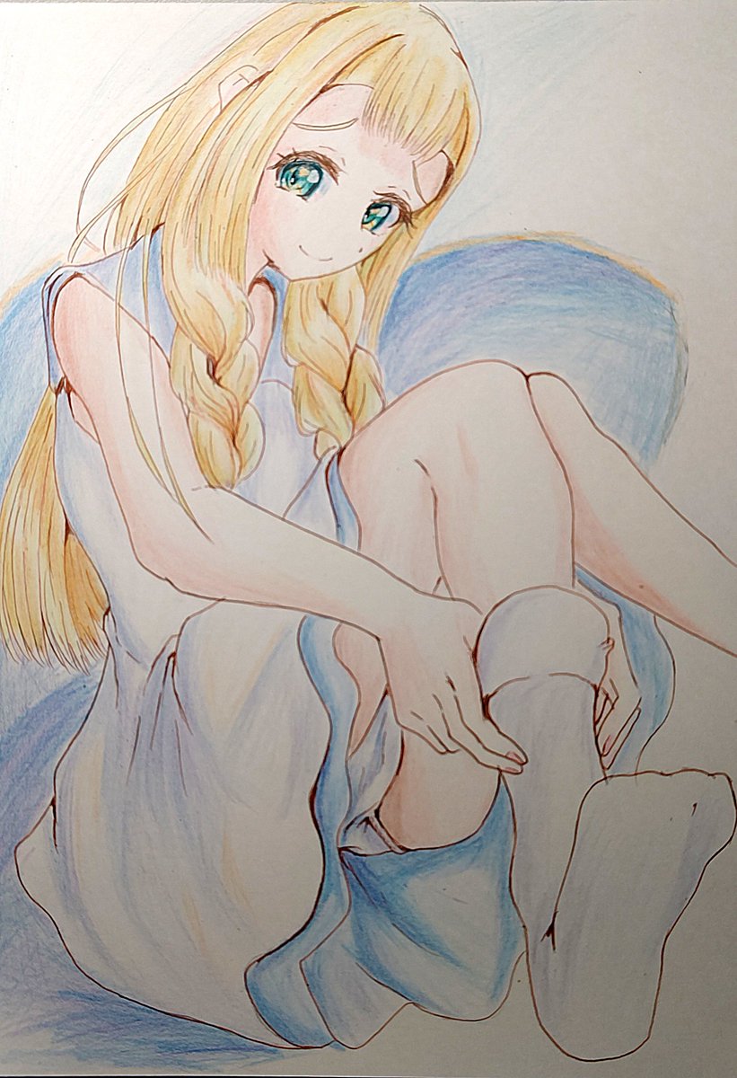 yama2pyon2Re's tweet photo. 身じたくリーリエ
#illustration https://t.co/HbMeVJdZw6