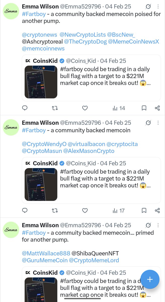 _johnbye's tweet photo. @Emma529796 I'm still curious how you went from spamming about a memecoin called Fartboy to spamming nonsense about folic acid?

Although ironically, one of the side effects of folic acid tablets listed on the NHS website is farting. 🤷‍♂️ https://t.co/F1V9fnG9BY