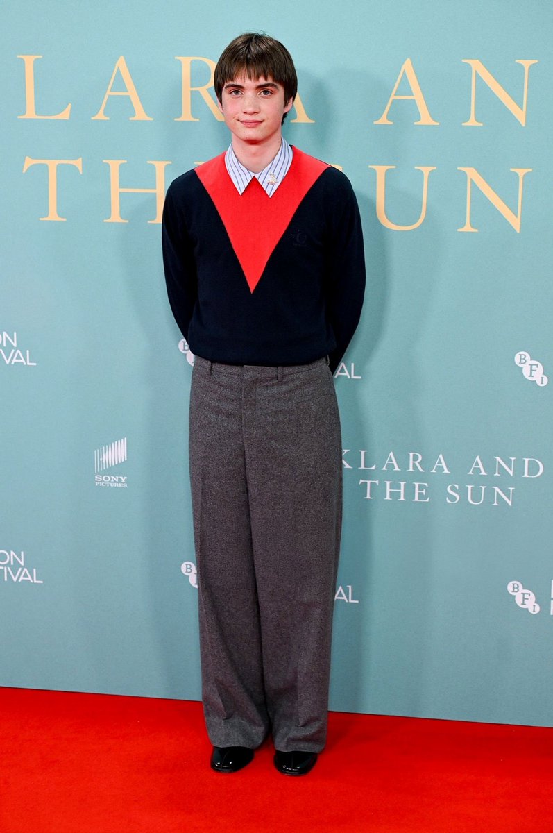 aranmurphyupd's tweet photo. Aran Murphy on the red carpet at today's "Klara And The Sun" premire https://t.co/GuKdRJ3pS4